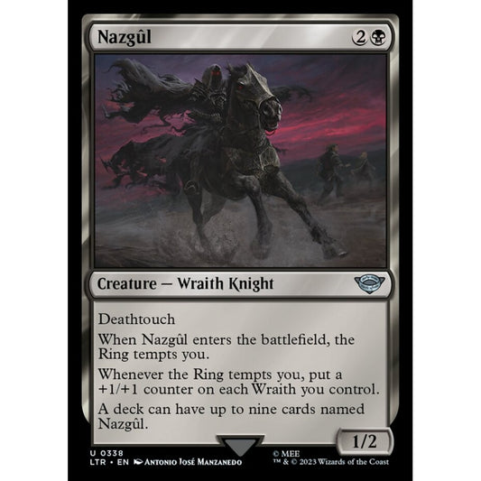 Nazgûl, uncommon, 338, Magic the Gathering, The Lord of the Rings: Tales of Middle-earth