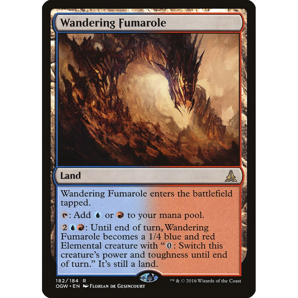 Wandering Fumarole rare 182 Magic the Gathering Oath of the Gatewatch