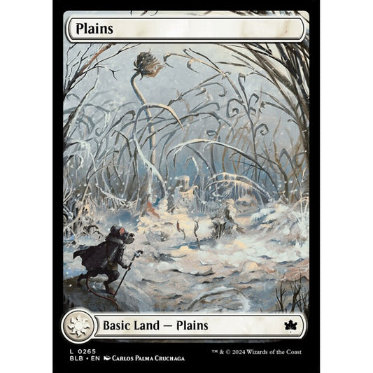 Plains, 265, common, Magic: The Gathering, Bloomburrow