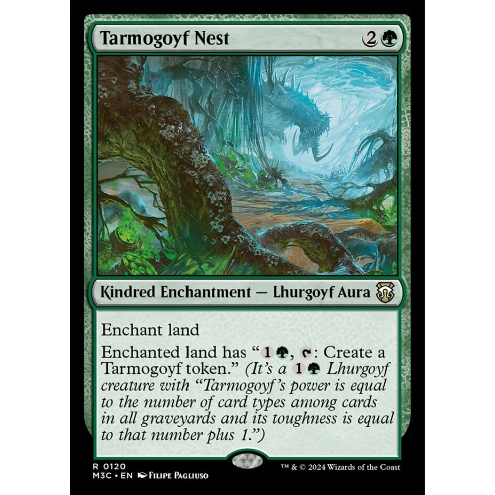 Tarmogoyf Nest, 120, rare, Magic: The Gathering, Modern Horizons 3