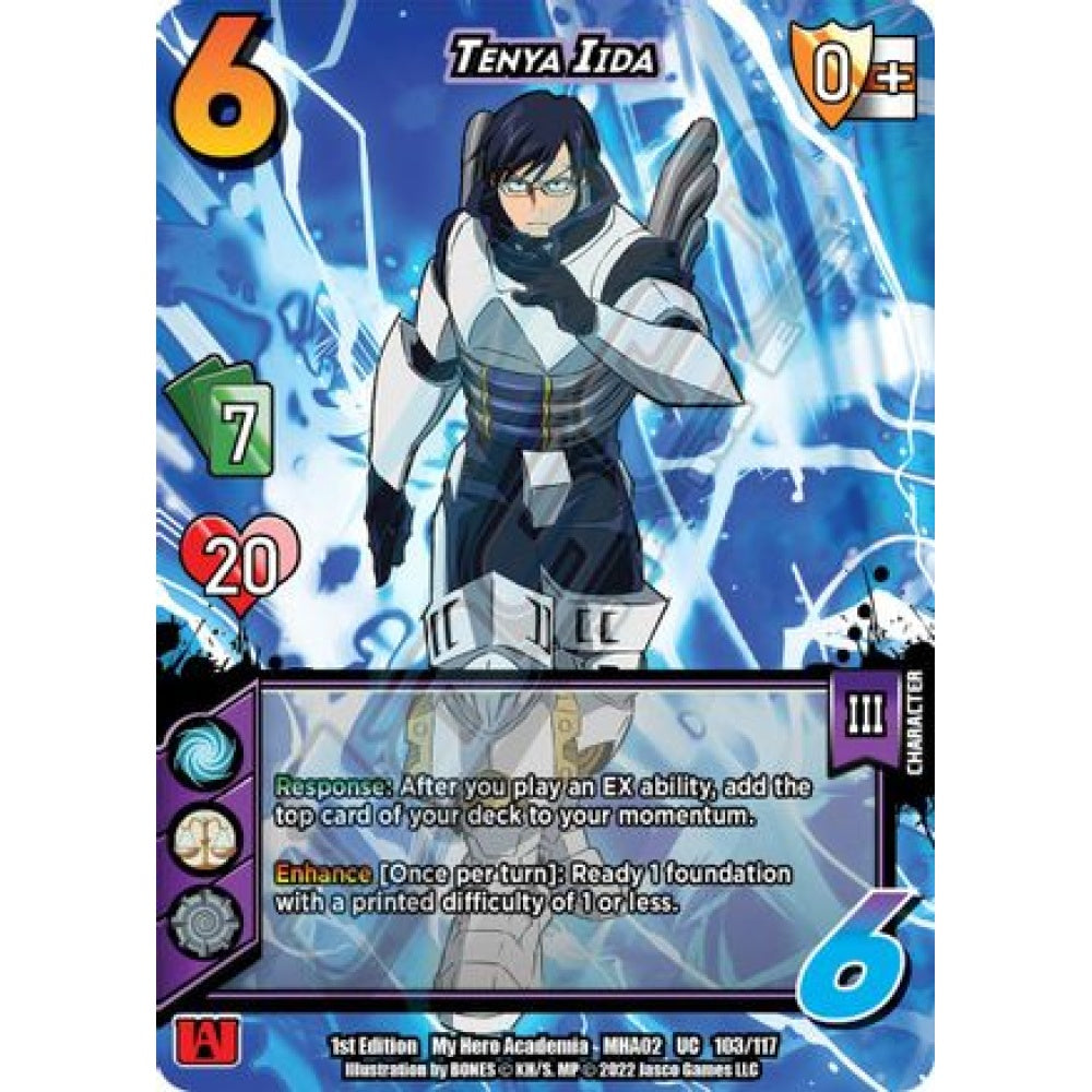 Tenya Iida, 103/117, UC, UniVersus, MHA02 Crimson Rampage