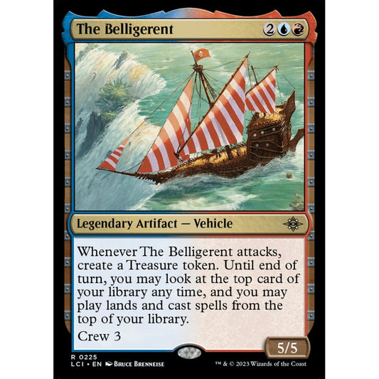 The Belligerent rare 225 Magic the Gathering The Lost Caverns of Ixalan