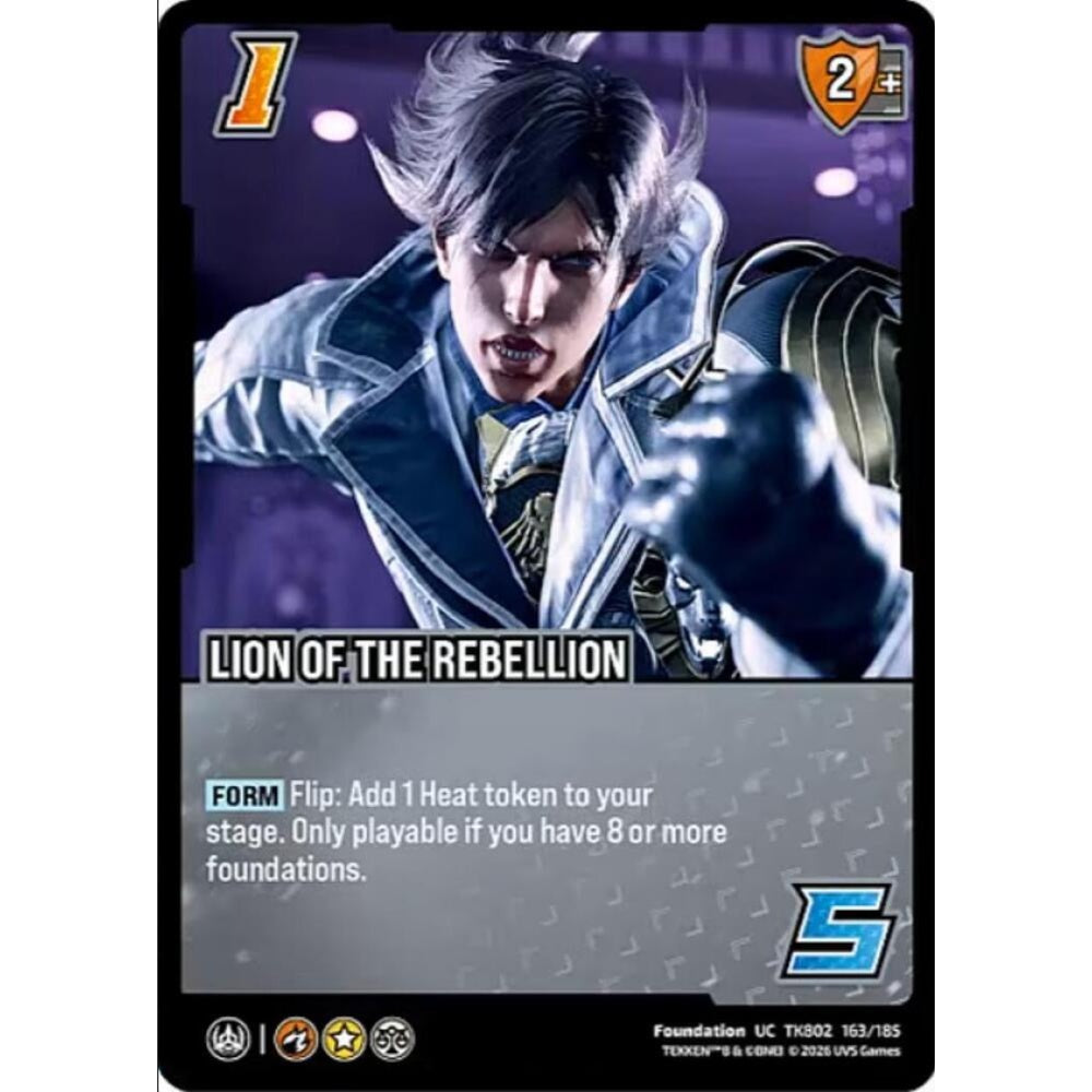 Lion of the Rebellion 163/185 TK802 Universus Tekken 8 Foundation UC