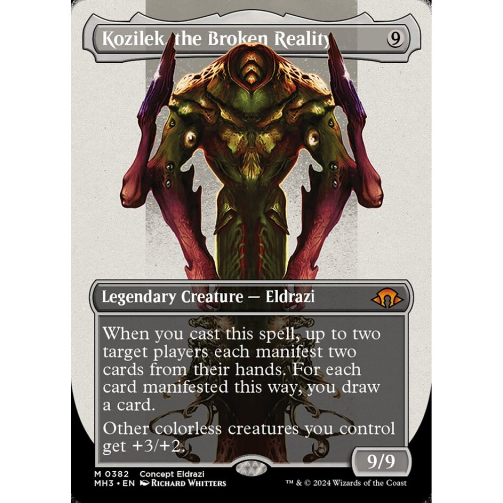 Kozilek, the Broken Reality, 382, mythic, Magic: The Gathering, Modern Horizons 3