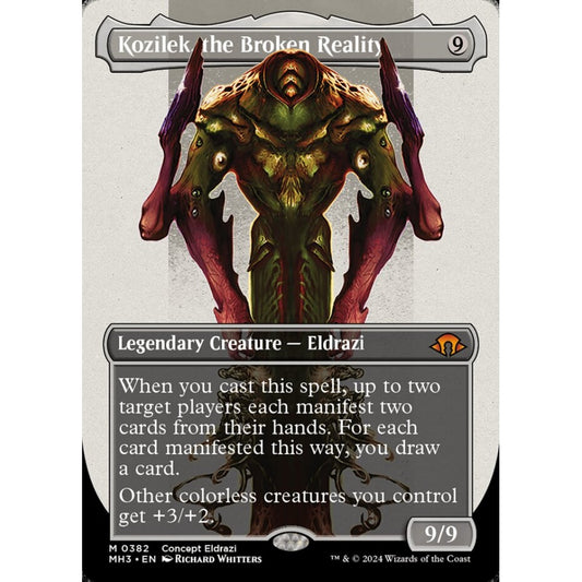 Kozilek, the Broken Reality, 382, mythic, Magic: The Gathering, Modern Horizons 3