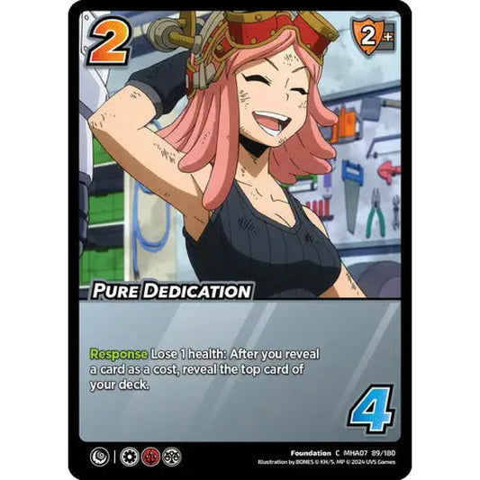 Pure Dedication, 89/180, C, UniVersus, MHA07 Girl Power
