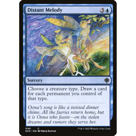 Distant Melody common 48 Magic the Gathering Starter Commander Decks