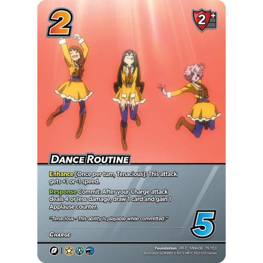 Dance Routine, 79/153, MHA06, Universus, MHA06 Jet Burn, nan
