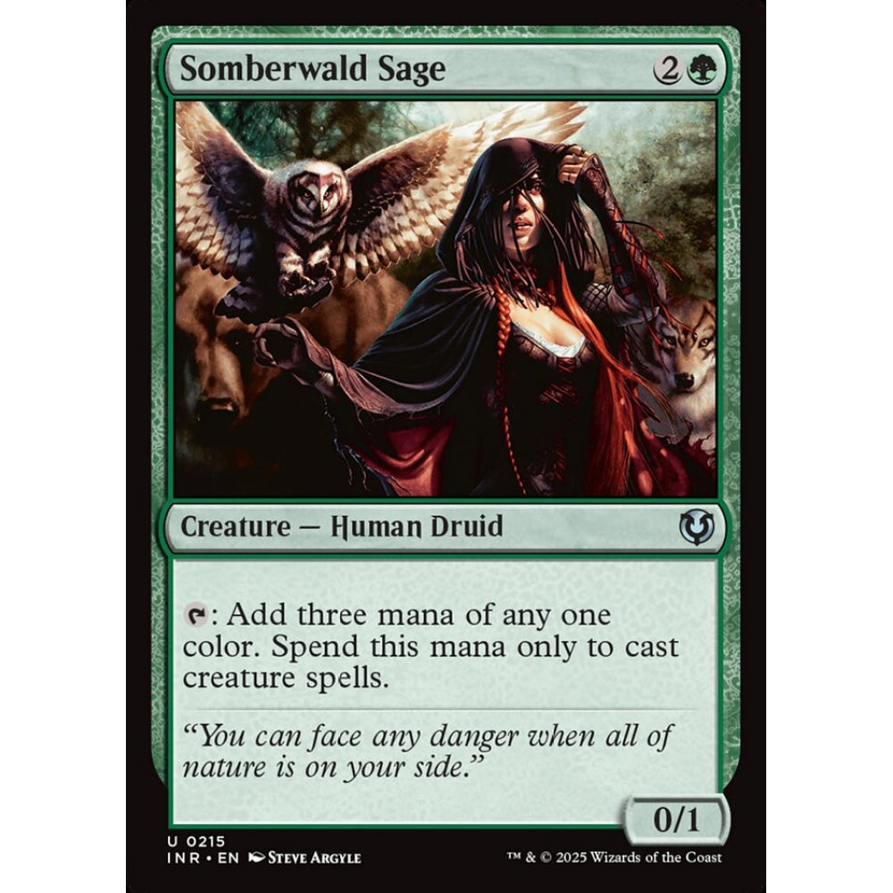 Somberwald Sage, 215, uncommon, Magic: The Gathering, Innistrad Remastered