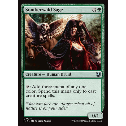 Somberwald Sage, 215, uncommon, Magic: The Gathering, Innistrad Remastered