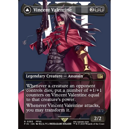 Vincent Valentine // Galian Beast rare 383 Magic the Gathering Final Fantasy