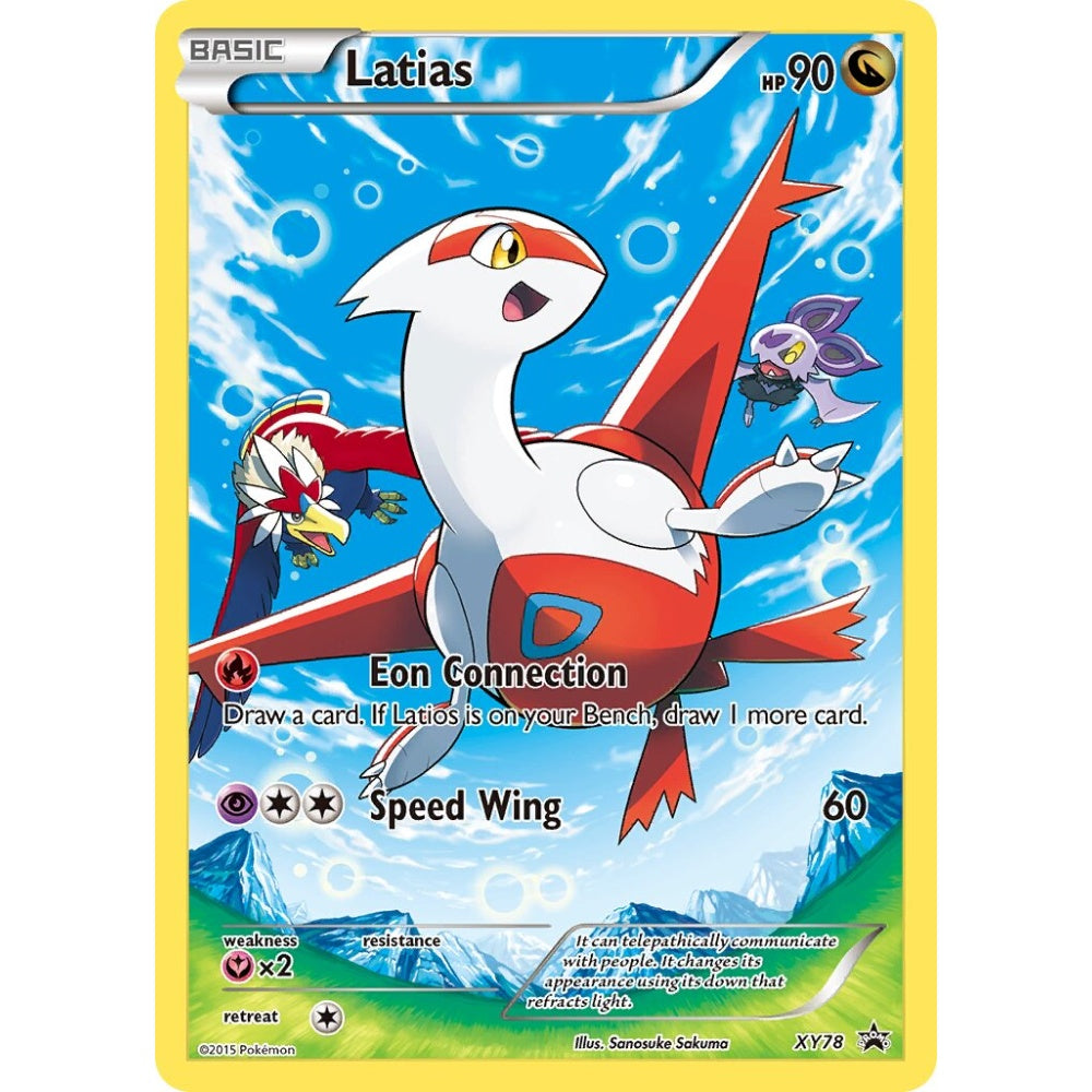 Latias Promo XY78 Pokemon Card Game XY Promos