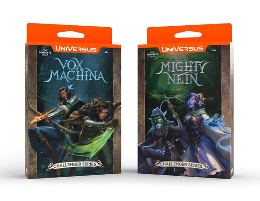 UniVersus CCG - Critical Role Vox Machina / Mighty Nein Challenger Series Deck (2 Pack)
