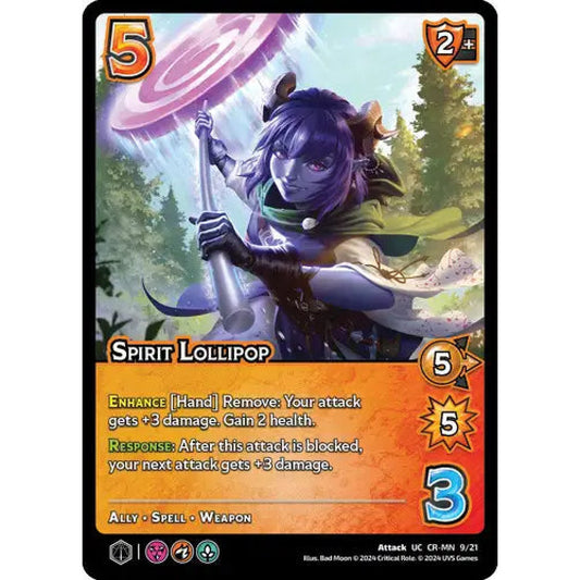 Spirit Lollipop, 9/21, UC, UniVersus, Critical Role Vox Machina & Mighty Nein