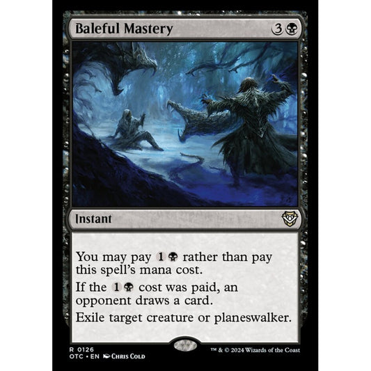 Baleful Mastery, 126, rare, Magic: The Gathering, Outlaws of Thunder Junction