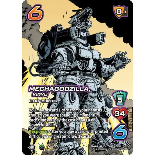 Mechagodzilla, Kiryu, 2/22, CH, UniVersus, Challengers Godzilla & Mothra, King Ghidorah & Rodan