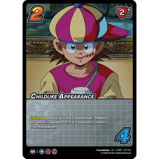 Childlike Appearance, 97/154, UC, UniVersus, Yu Yu Hakusho: Dark Tournament