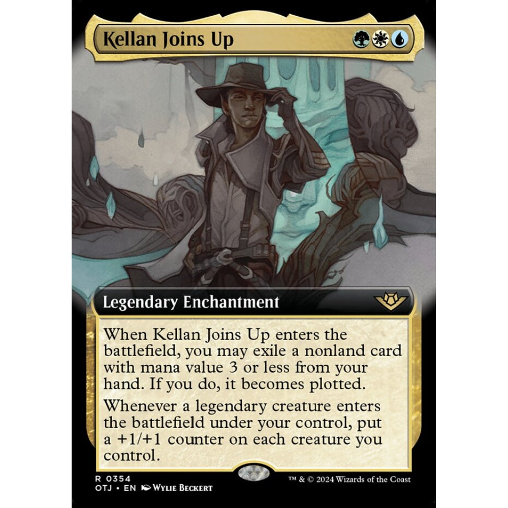 Kellan Joins Up, 354, rare, Magic: The Gathering, Outlaws of Thunder Junction