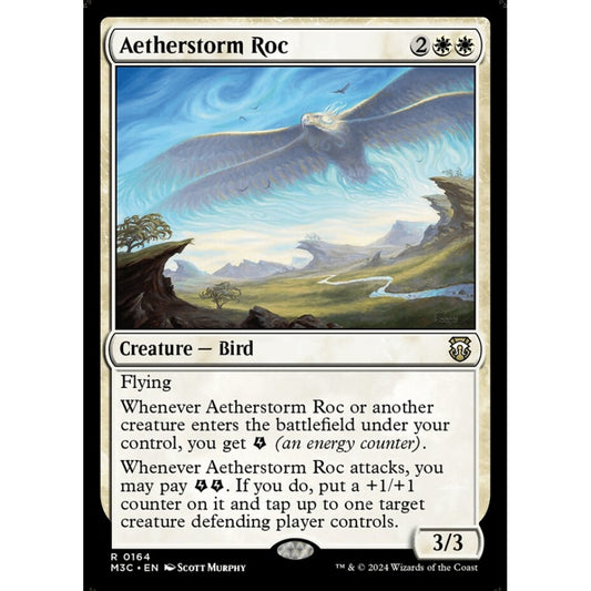 Aetherstorm Roc, 164, rare, Magic: The Gathering, Modern Horizons 3