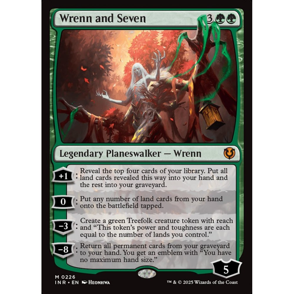 Wrenn and Seven, 226, mythic, Magic: The Gathering, Innistrad Remastered