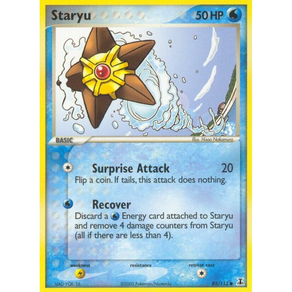 Staryu Common 85/113 Pokemon Card Game EX Delta Species