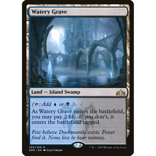 Watery Grave rare 259 Magic the Gathering Guilds of Ravnica