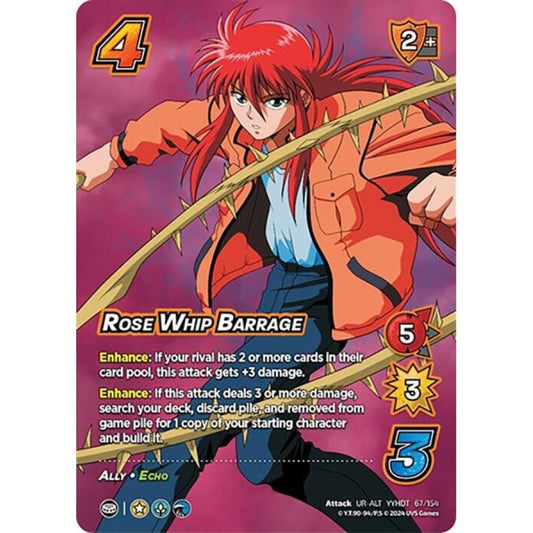 Rose Whip Barrage, nan, YYHDT, Universus, Yu Yu Hakusho: Dark Tournament, nan