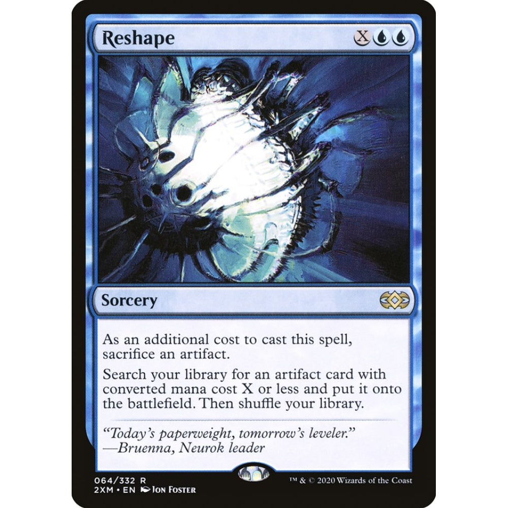 Reshape rare 64 Magic the Gathering Double Masters