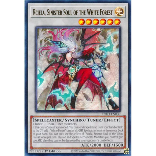 Rciela, Sinister Soul of the White Forest INFO-EN039 Ultra Yu-Gi-Oh The Infinite Forbidden