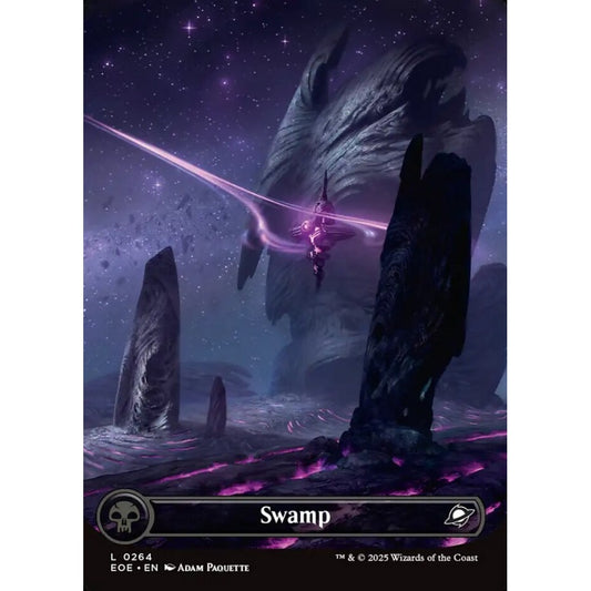 Swamp common 264 Magic the Gathering Edge of Eternities