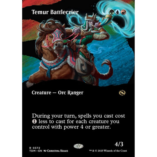 Temur Battlecrier rare 372 Magic the Gathering Tarkir: Dragonstorm