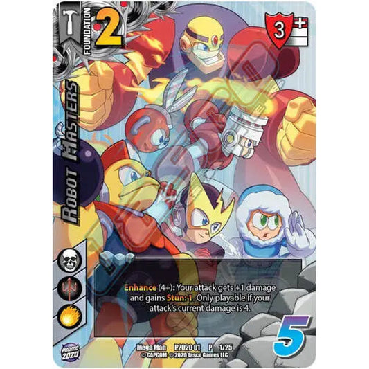 Robot Masters, 1/25, P, UniVersus, Promos
