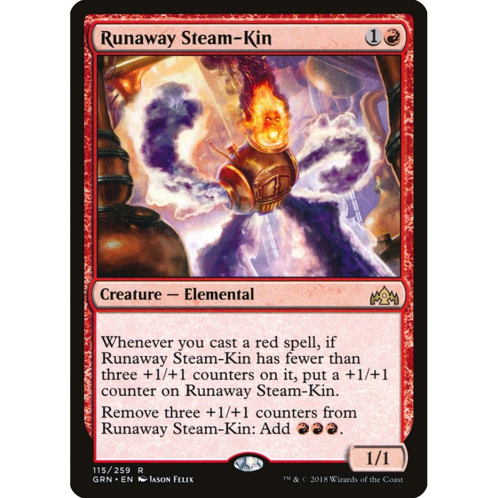 Runaway Steam-Kin rare 115 Magic the Gathering Guilds of Ravnica