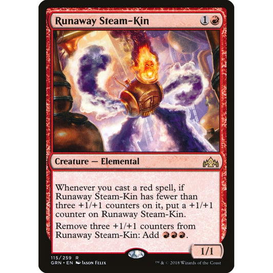 Runaway Steam-Kin rare 115 Magic the Gathering Guilds of Ravnica