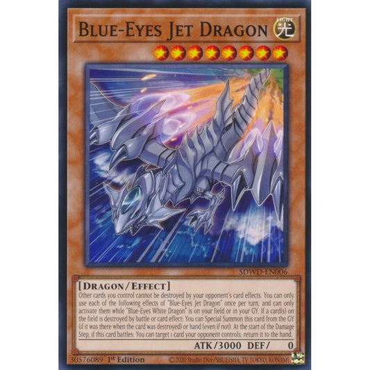 Blue-Eyes Jet Dragon RA02-EN017 Super Super Rare Yu-Gi-Oh 25th Anniversary Rarity Collection II in Art