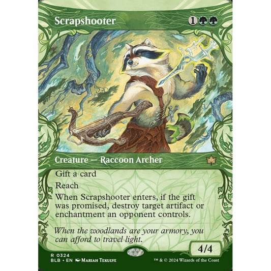Scrapshooter, 324, rare, Magic: The Gathering, Bloomburrow