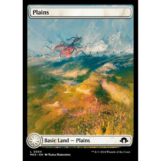 Plains, 304, common, Magic: The Gathering, Modern Horizons 3