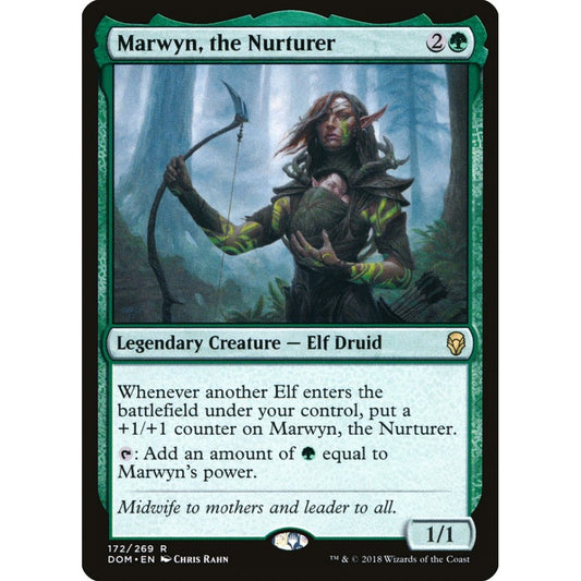 Marwyn, the Nurturer rare 172 Magic the Gathering Dominaria