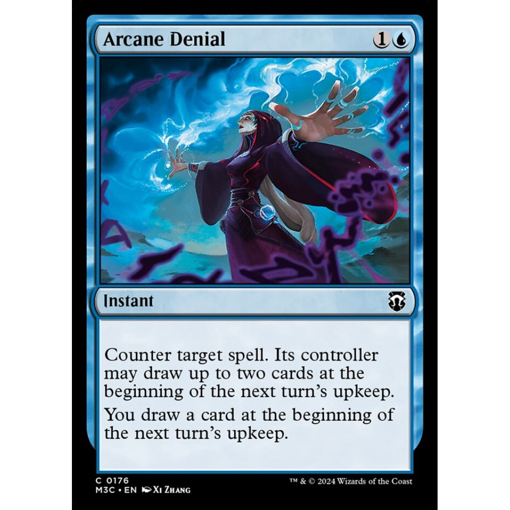 Arcane Denial, 176, common, Magic: The Gathering, Modern Horizons 3
