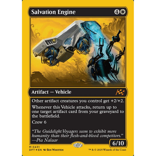 Salvation Engine, 431, mythic, Magic: The Gathering, Aetherdrift