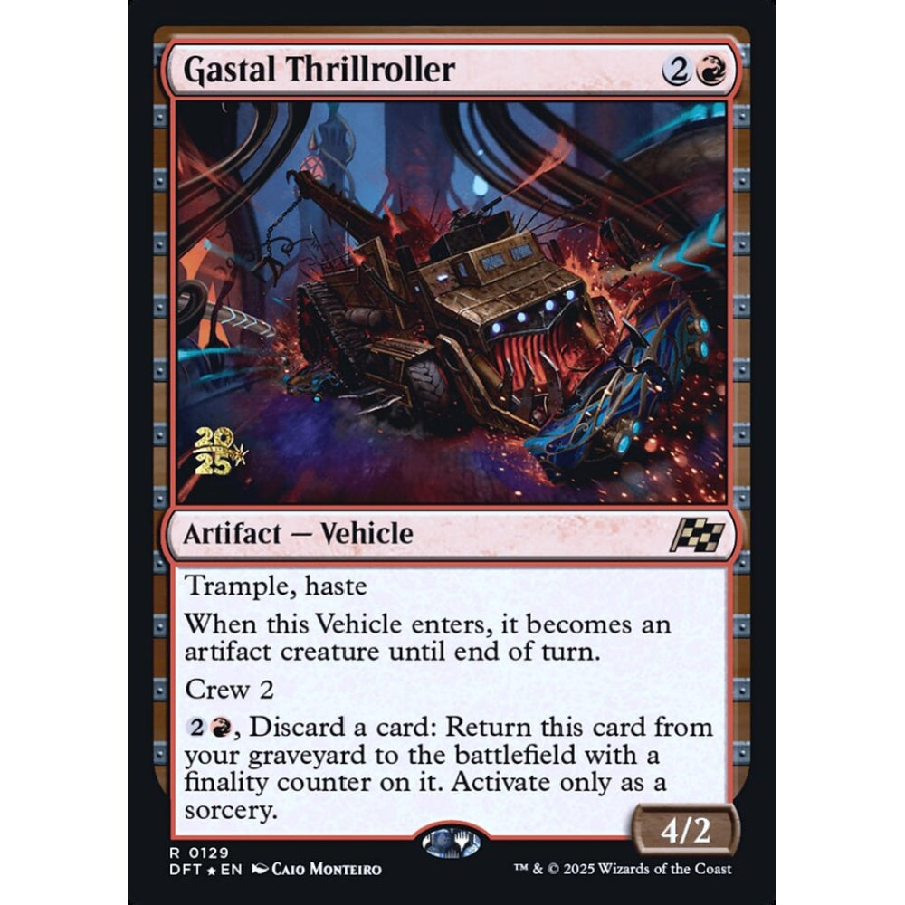 Gastal Thrillroller rare 129s Magic the Gathering Aetherdrift Promos