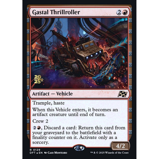 Gastal Thrillroller rare 129s Magic the Gathering Aetherdrift Promos