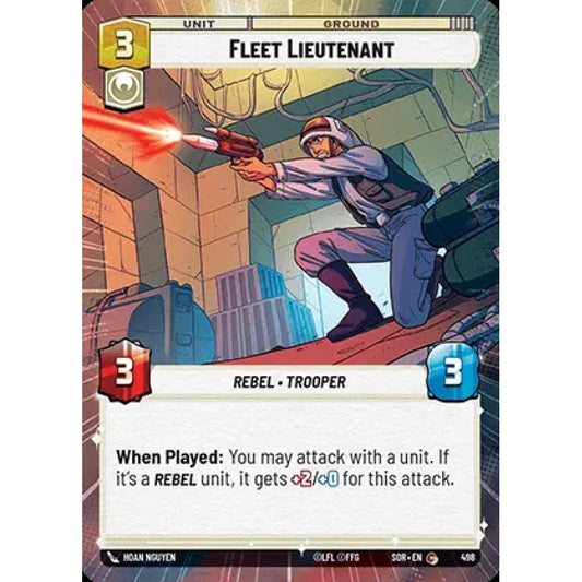 Fleet Lieutenant, 498, C, Star Wars Unlimited, Sparks Of Rebellion