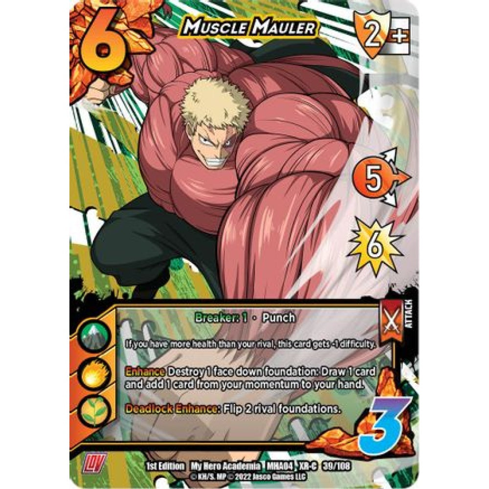 Muscle Mauler, 039/108, XR-C, UniVersus, MHA04 League of Villains