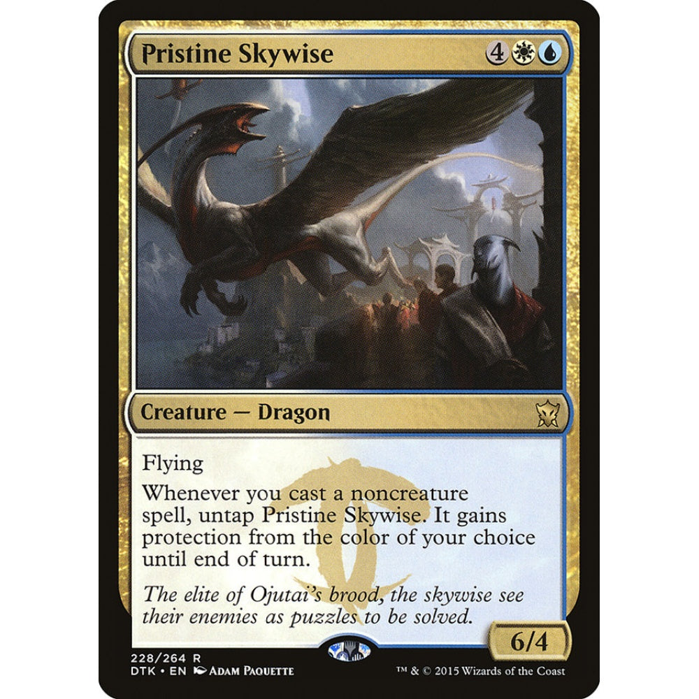 Pristine Skywise rare 228 Magic the Gathering Dragons of Tarkir