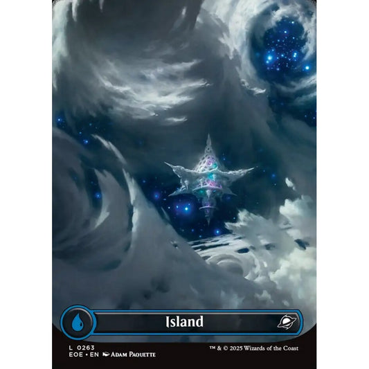 Island common 263 Magic the Gathering Edge of Eternities