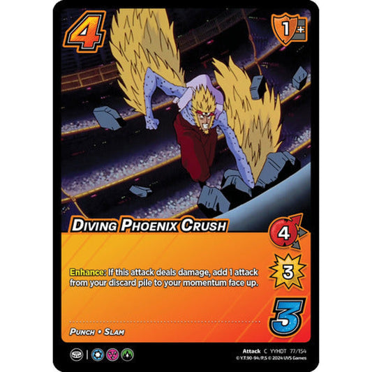 Diving Phoenix Crush, 77/154, C, UniVersus, Yu Yu Hakusho: Dark Tournament