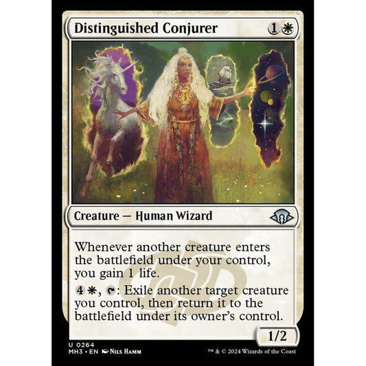 Distinguished Conjurer, 264, uncommon, Magic: The Gathering, Modern Horizons 3