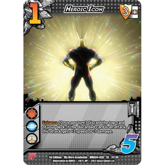 Heroic Icon, 31/36, SE, UniVersus, MHA04 League of Villains