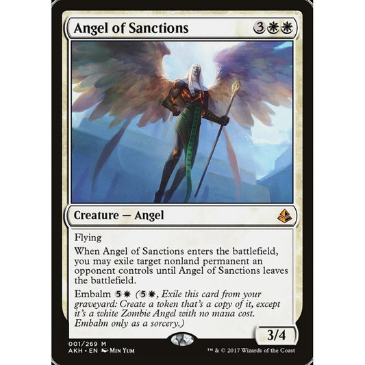 Angel of Sanctions mythic 1 Magic the Gathering Amonkhet